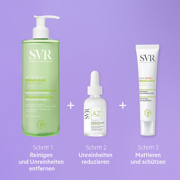 Anti-Unreinheiten-Routine