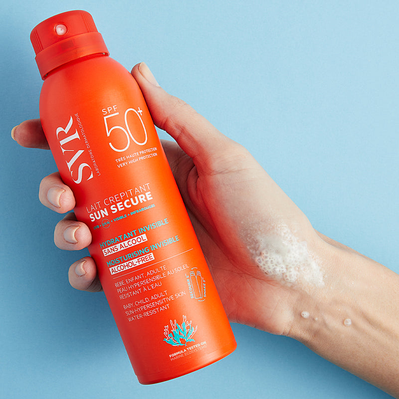 SUN SECURE Lait Crépitant SPF50+